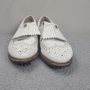 Foot Joy Golf Shoes Womens 6 1/2 Classic Designer Golfing Golf Ladies Vint